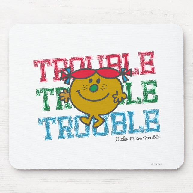 Trouble x3 mouse pad (Front)