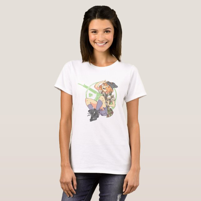 Troublesmaker Plain (Little Armalite) T-Shirt (Front Full)