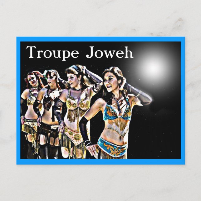Troupe Joweh Dancers Postcard (Front)