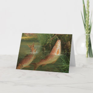 Trout at Winchester Holiday Card