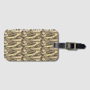 Trout, bass, and crappie three fish favourites pla luggage tag