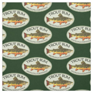 TROUT BUM Fly Fisherman's Fabric