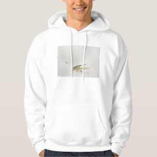 Trout chasing a fisherman's fly hoodie