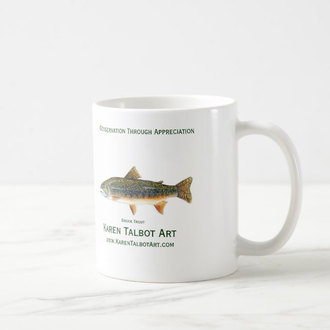 Trout Coffee Mug (Right)
