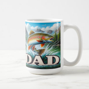 Trout Dad Coffee Mug