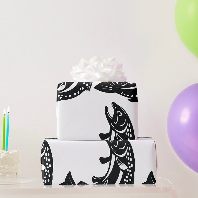 Trout Fish Wrapping Paper (Creator Uploaded)
