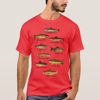 Trout Fishes of Pennsylvania 1 T-Shirt
