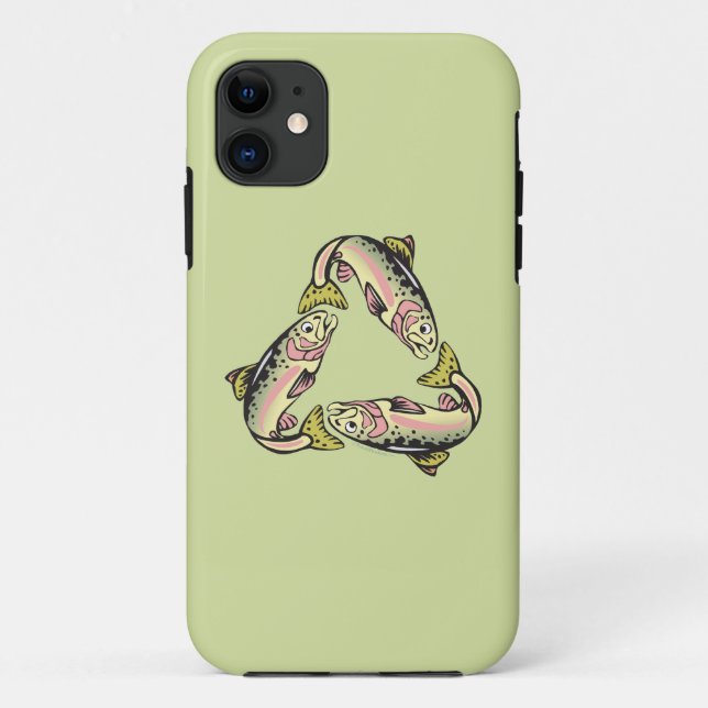 Trout Fishing Catch & Release Case-Mate iPhone Case (Back)