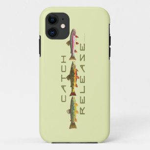 Trout Fishing Catch & Release iPhone 11 Case