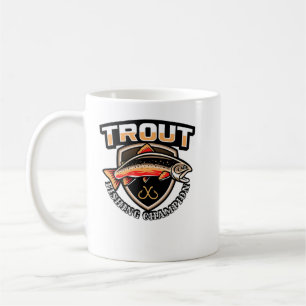 Trout Fishing Champion A Funny Coffee Mug