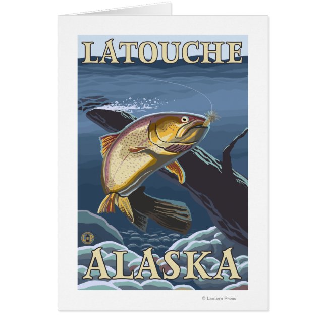 Trout Fishing Cross-Section - Latouche, Alaska (Front)