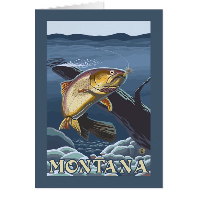 Trout Fishing Cross-Section - Montana (Front)