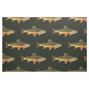 Trout Fishing Fabric