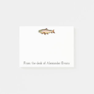 Trout Fishing Post-it Notes