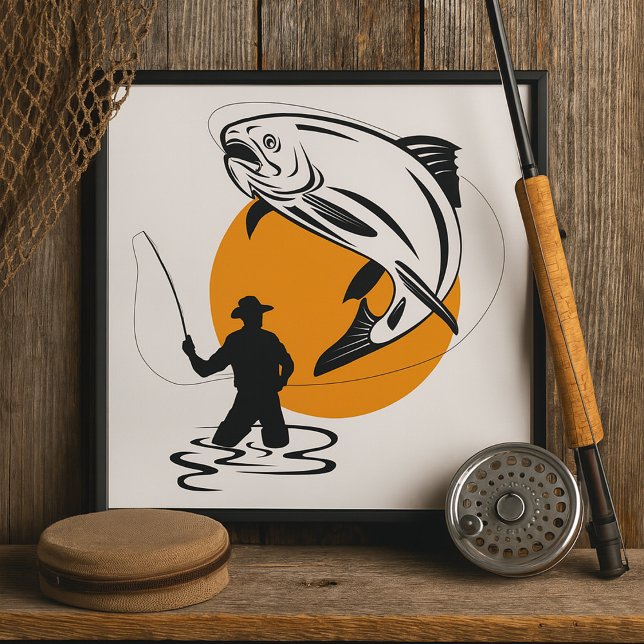 Trout Fishing Poster (Creator Uploaded)