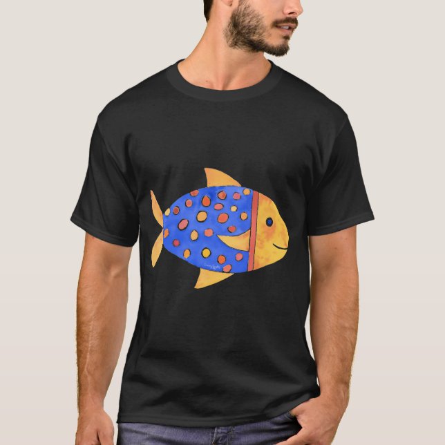 Trout & Flowers T-Shirt (Front)