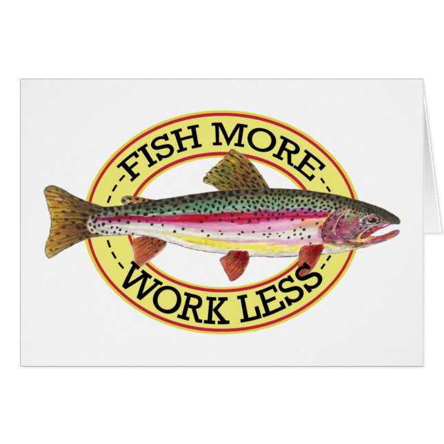 Trout Fly Fisherman (Front Horizontal)