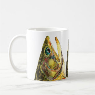 Trout Fly Fishing Coffee Mug