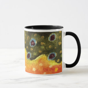 Trout Fly Fishing Mug