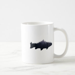 Trout - Fly Fishing Nature Outdoor Fisherman Gift Coffee Mug