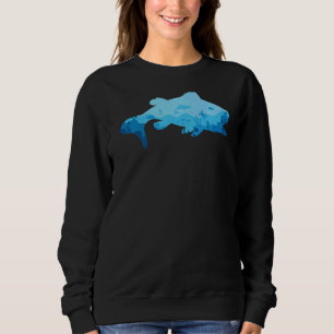 Trout Fly Fishing Nature Outdoor Fisherman Sweatshirt