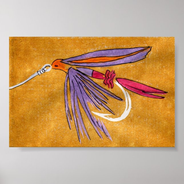 Trout Fly Poster (Front)