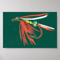 Trout Fly Poster