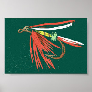 Trout Fly Poster