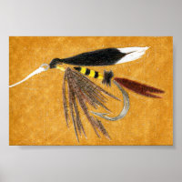 Trout Fly Poster
