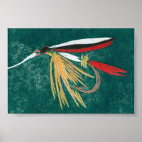 Trout Fly Poster