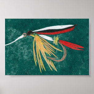 Trout Fly Poster