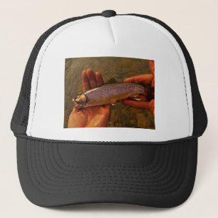 Trout in Hands Trucker Hat