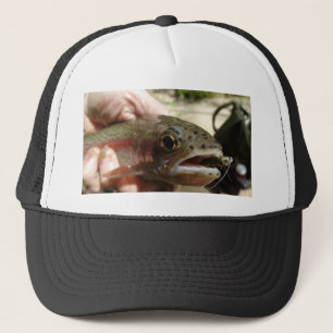 Trout in Hands Trucker Hat