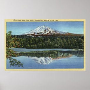 Trout Lake, Washington Poster