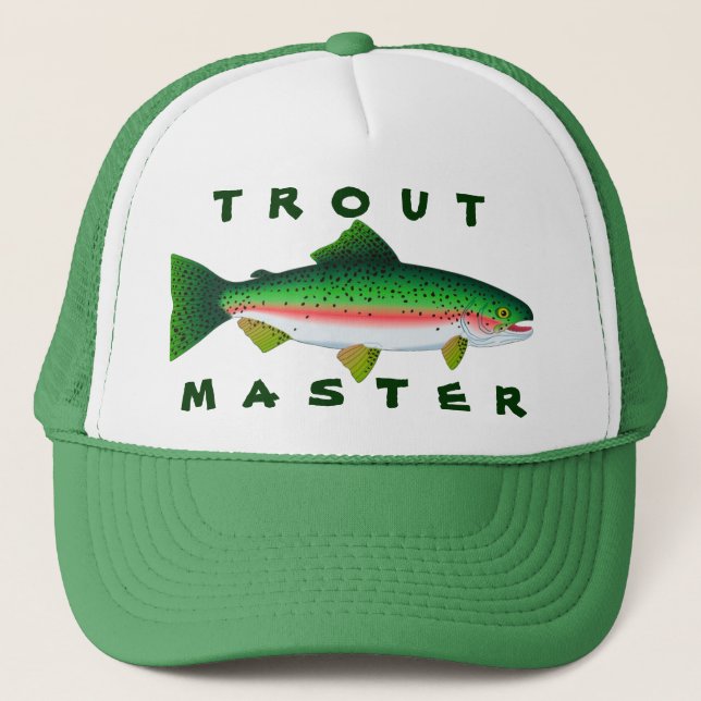 Trout Master Trucker Hat (Front)
