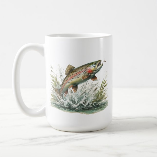 Trout Mug (Left)