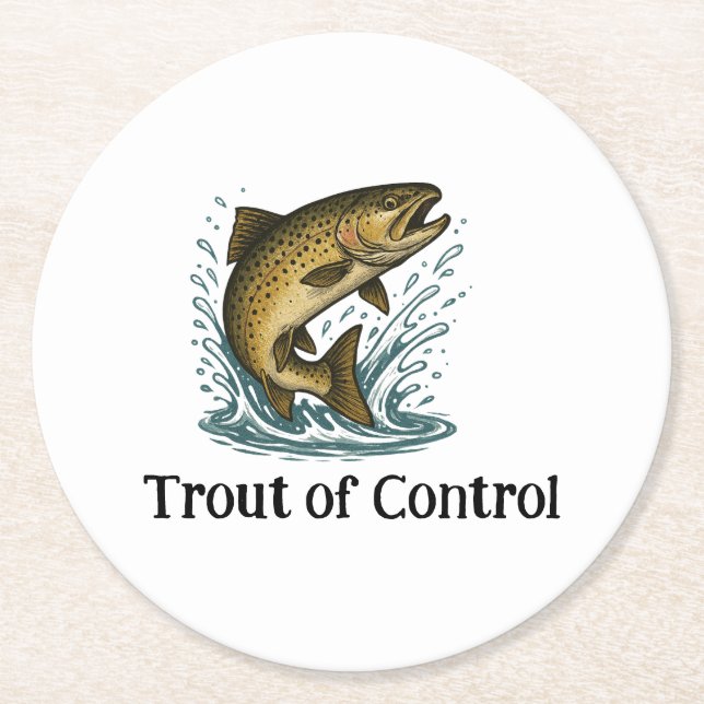 Trout of Control Coaster (Front)