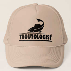 Trout -ologist - Humourous Trout Fish Trucker Hat