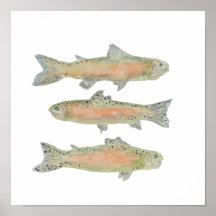 Trout Print
