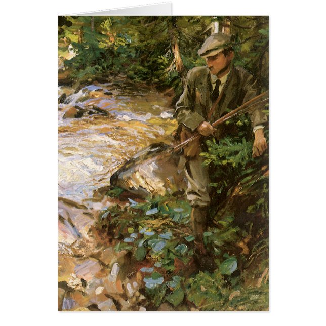 Trout Stream in the Tyrol by John Singer Sargent (Front)