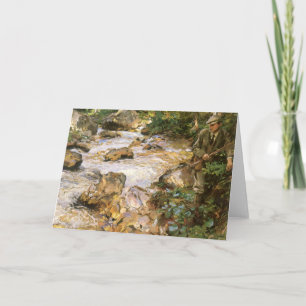 Trout Stream in the Tyrol by John Singer Sargent Card