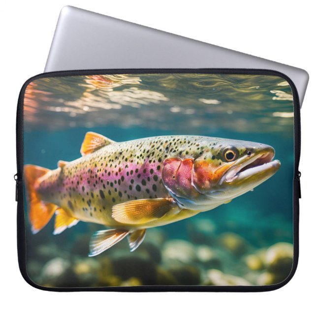 Trout theme Electronics Bag (Front)