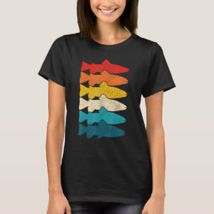 Trout Vintage Fish Fly Fishing Fisherman T-Shirt