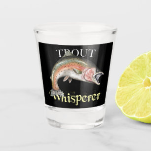 Trout Whisperer Dark Shot Glass