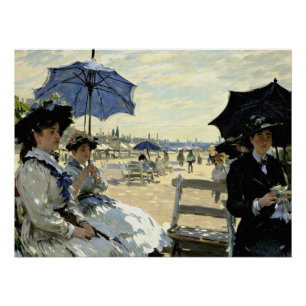 Trouville Beach Poster