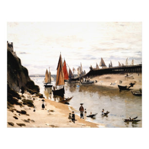 Trouville Breakwater Photo Print