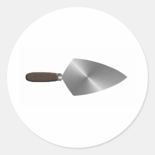 Trowel Classic Round Sticker