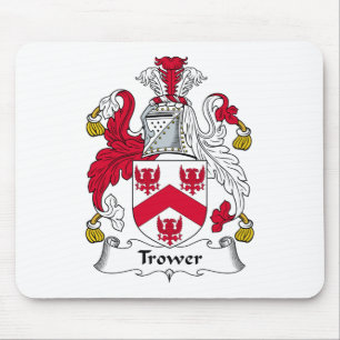 Trower Family Crest Mouse Pad