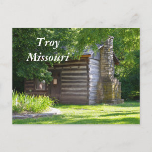 Troy 076, Troy Missouri Postcard