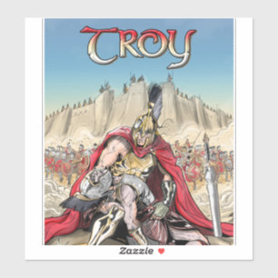 Troy: An Empire Under Siege vinyl sticker